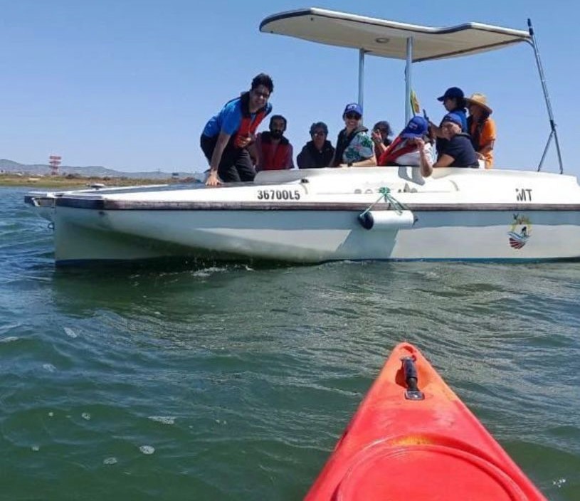 O CIMA participou no projeto de verão do Ciência Viva, partindo à descoberta da Ria Formosa em Caiaque